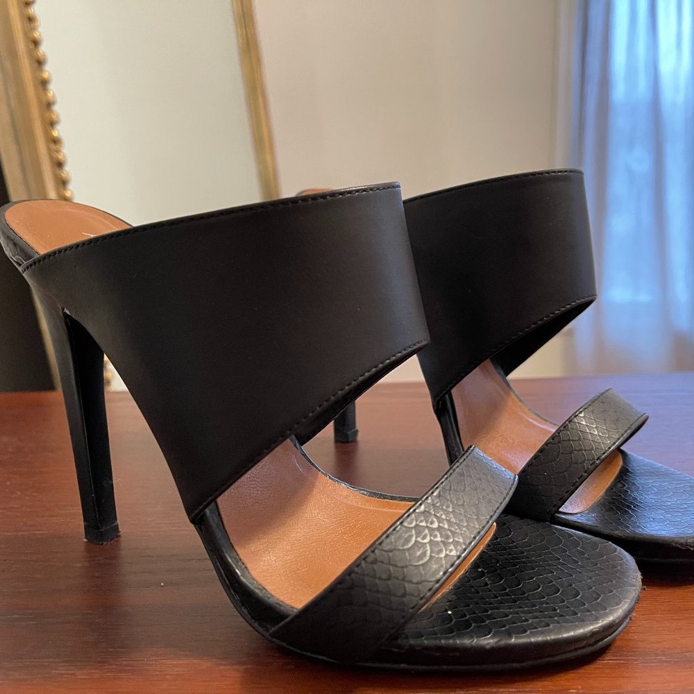 ALDO STILETTO HEELS SIZE 10 BLACK